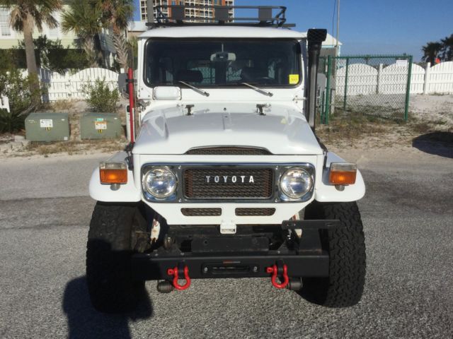 1980 Yellow Toyota Land Cruiser