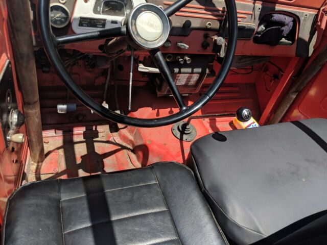 1965 Orange Toyota Land Cruiser