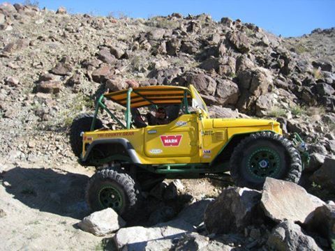 1980 Yellow Toyota Land Cruiser