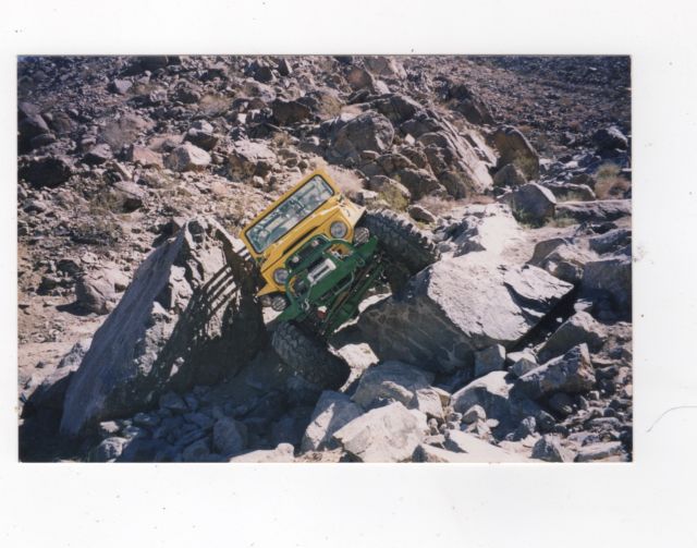 1980 Yellow Toyota Land Cruiser