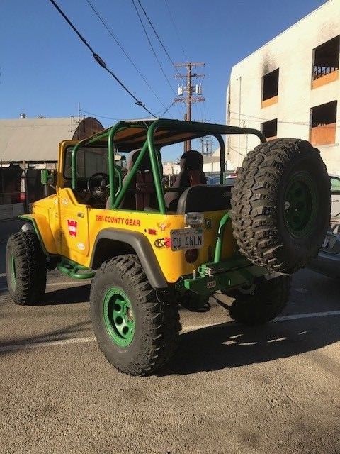 1980 Yellow Toyota Land Cruiser