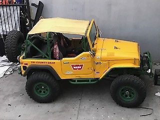 1980 Yellow Toyota Land Cruiser