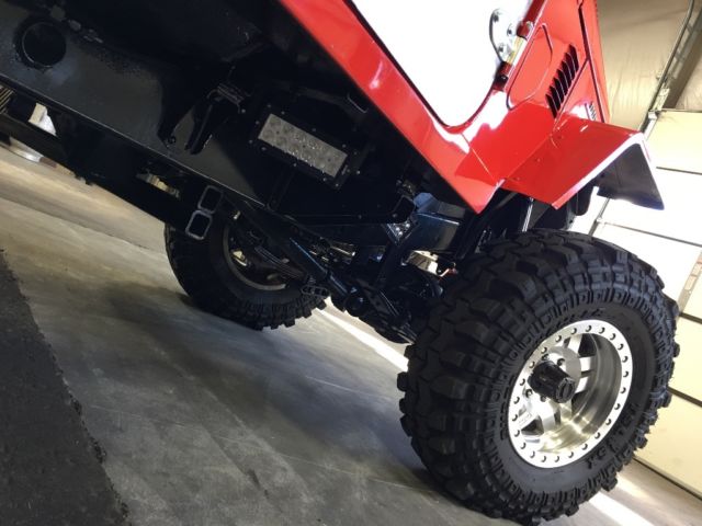 1973 Red Toyota Land Cruiser Coupe