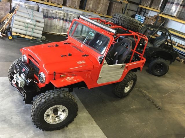 1973 Red Toyota Land Cruiser Coupe