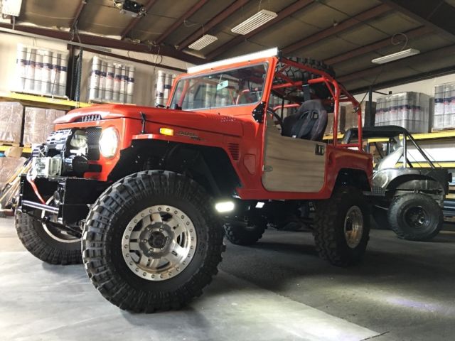 1973 Red Toyota Land Cruiser Coupe