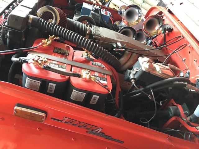 1973 Red Toyota Land Cruiser Coupe