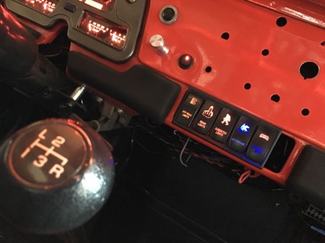 1973 Red Toyota Land Cruiser Coupe