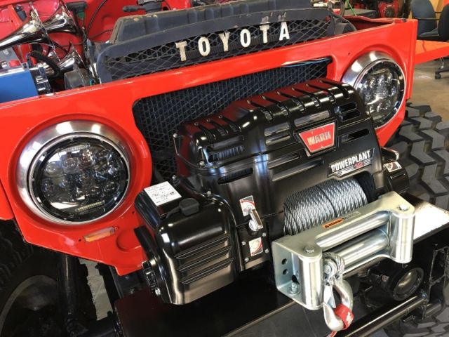 1973 Red Toyota Land Cruiser Coupe