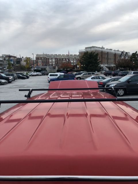 1990 Red Toyota Land Cruiser SUV