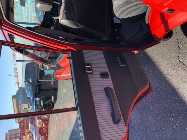 1990 Red Toyota Land Cruiser SUV