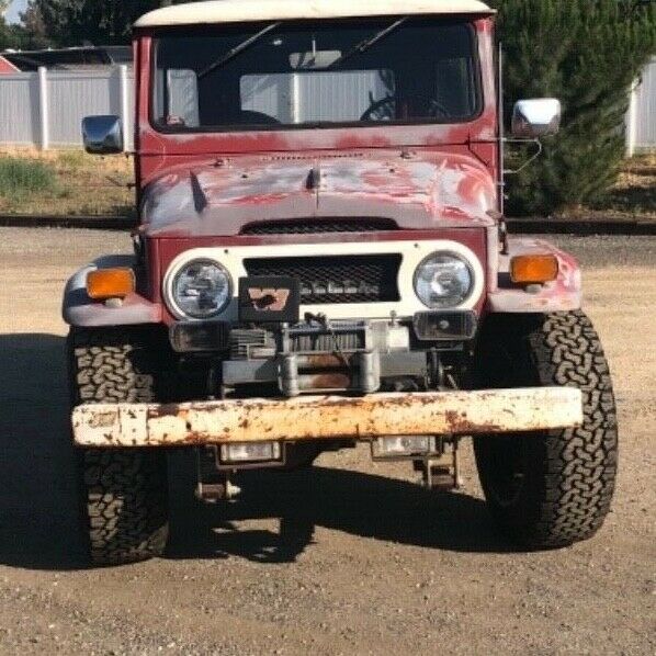 1970 Red Toyota Land Cruiser Land Cruiser
