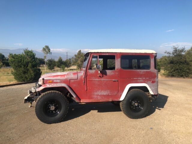 1970 Red Toyota Land Cruiser Land Cruiser