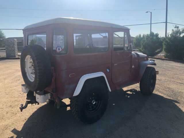1970 Red Toyota Land Cruiser Land Cruiser