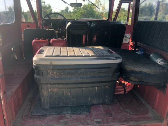 1970 Red Toyota Land Cruiser Land Cruiser