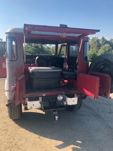 1970 Red Toyota Land Cruiser Land Cruiser