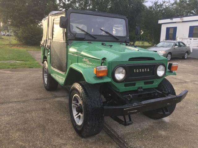 1976 Green Toyota Land Cruiser