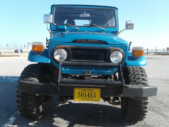 1977 Blue Toyota Land Cruiser Convertible