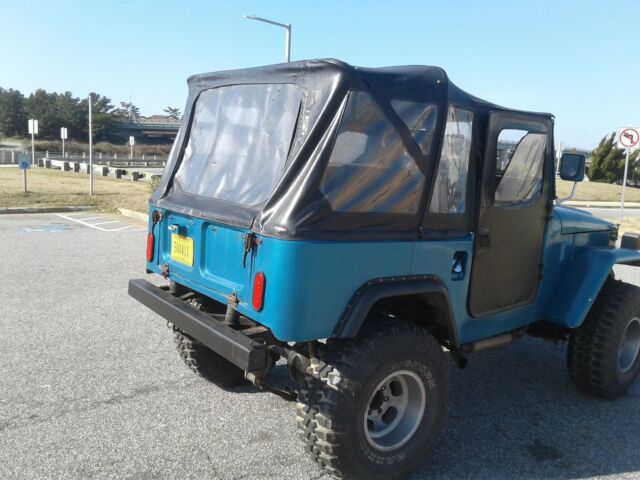 1977 Blue Toyota Land Cruiser Convertible