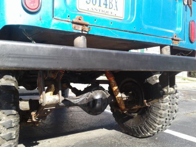 1977 Blue Toyota Land Cruiser Convertible