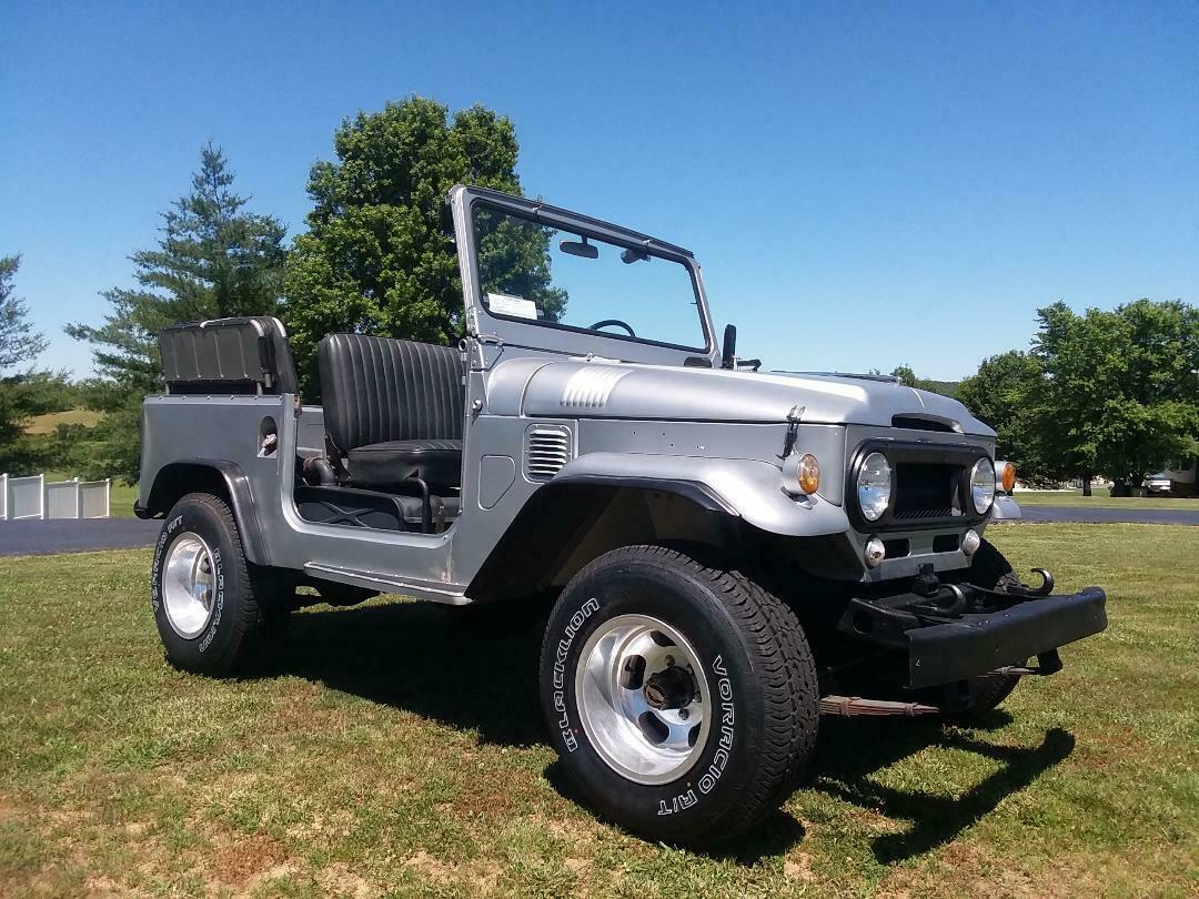 1967 Silver Toyota Land Cruiser SUV