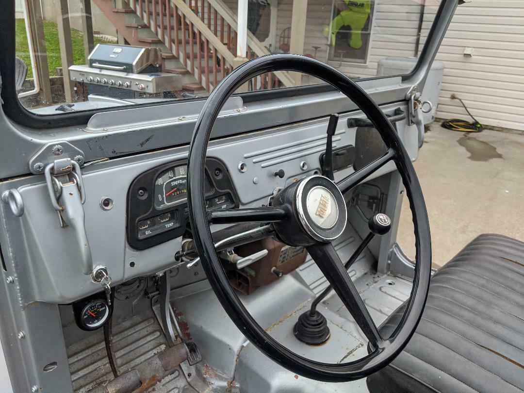 1967 Silver Toyota Land Cruiser SUV