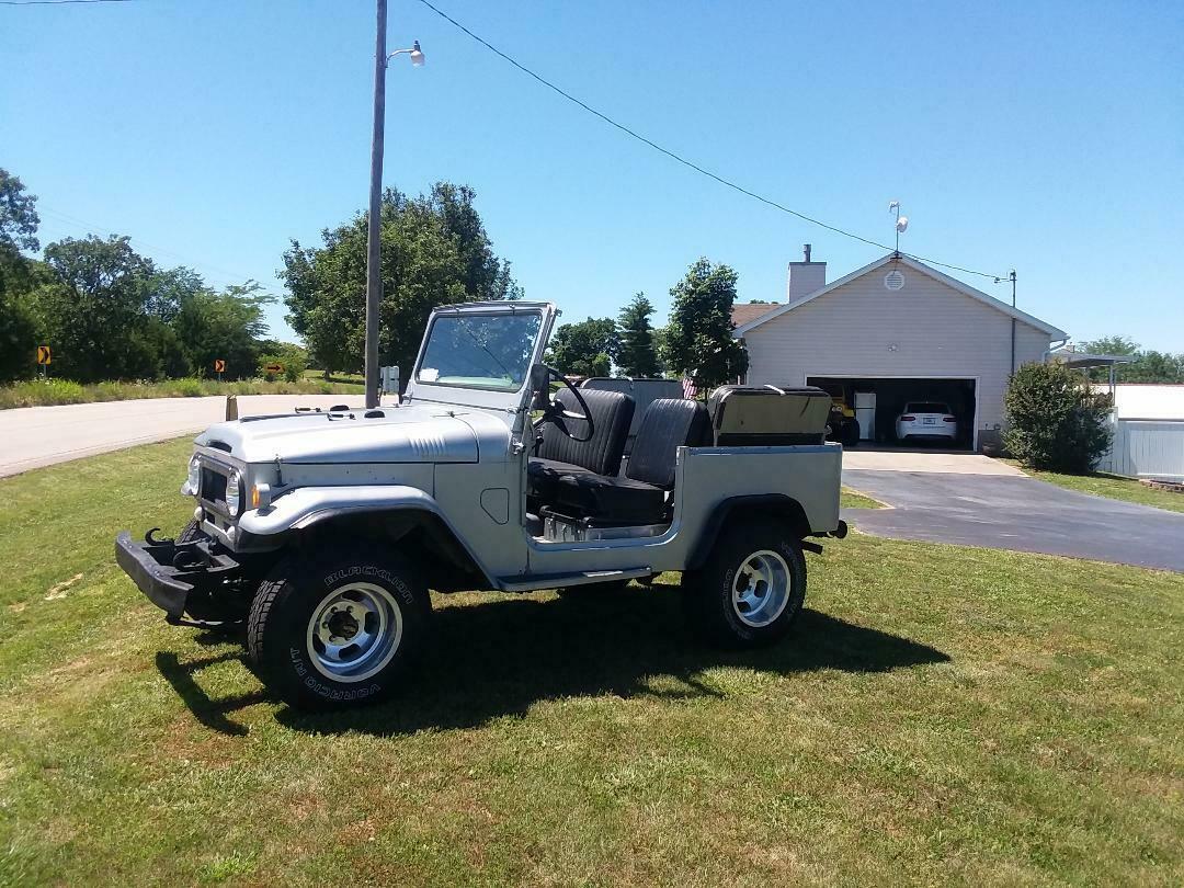 1967 Silver Toyota Land Cruiser SUV