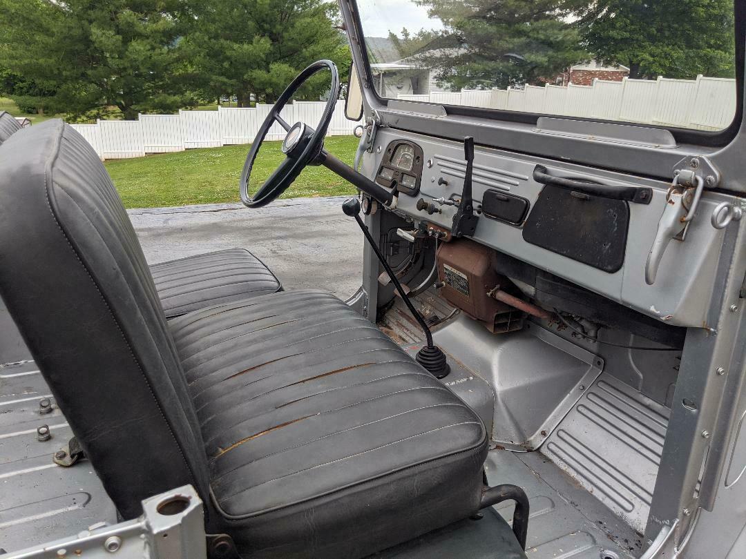 1967 Silver Toyota Land Cruiser SUV