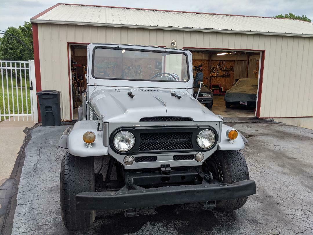 1967 Silver Toyota Land Cruiser SUV