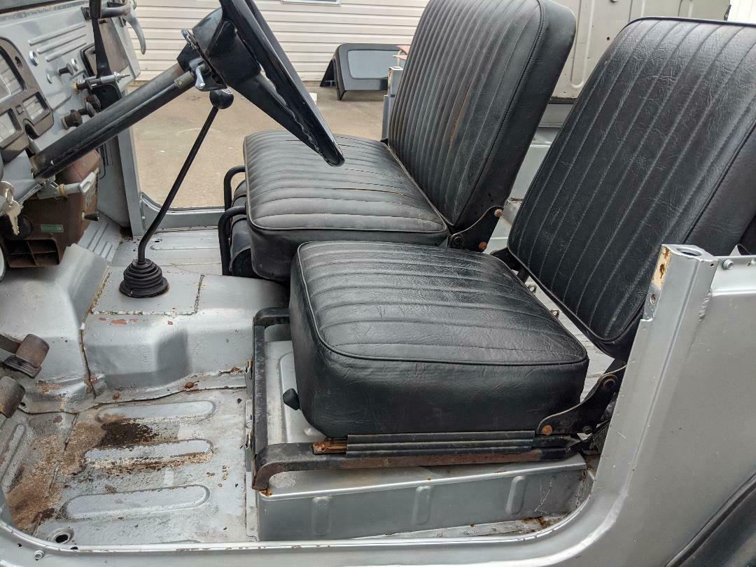 1967 Silver Toyota Land Cruiser SUV