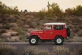 1969 Red Toyota Land Cruiser SUV