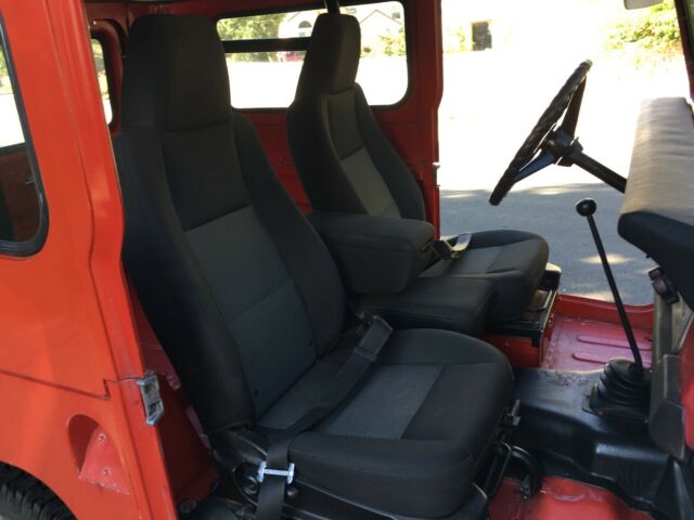 1969 Red Toyota Land Cruiser SUV