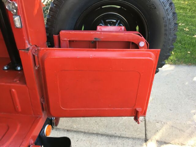 1969 Red Toyota Land Cruiser SUV