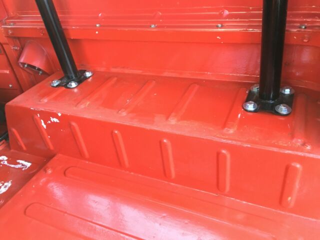 1969 Red Toyota Land Cruiser SUV