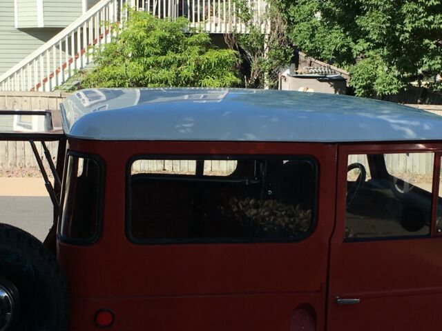 1969 Red Toyota Land Cruiser SUV