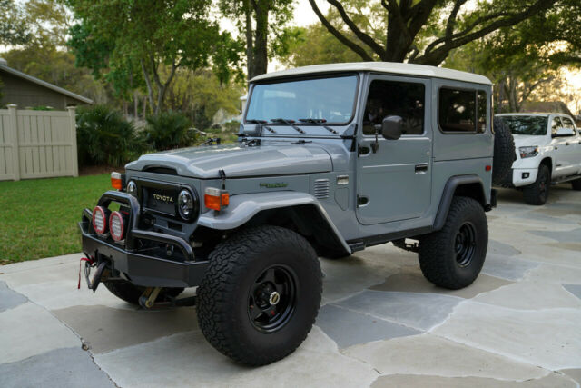 1976 Cement Toyota Land Cruiser SUV