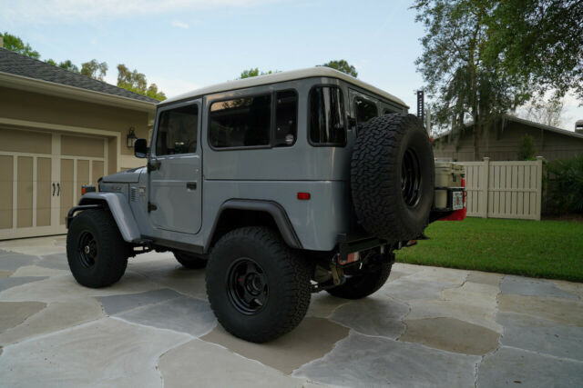 1976 Cement Toyota Land Cruiser SUV