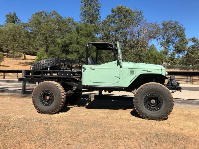1966 Green Toyota Land Cruiser Crew Cab Pickup