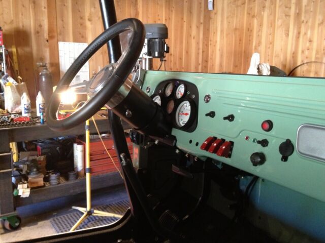 1966 Green Toyota Land Cruiser Crew Cab Pickup