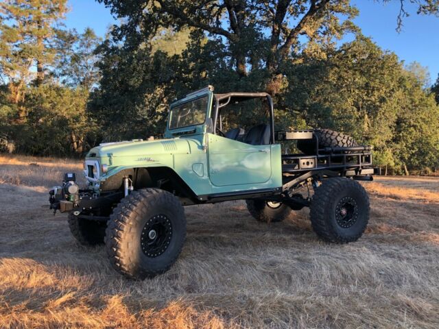 1966 Green Toyota Land Cruiser Crew Cab Pickup