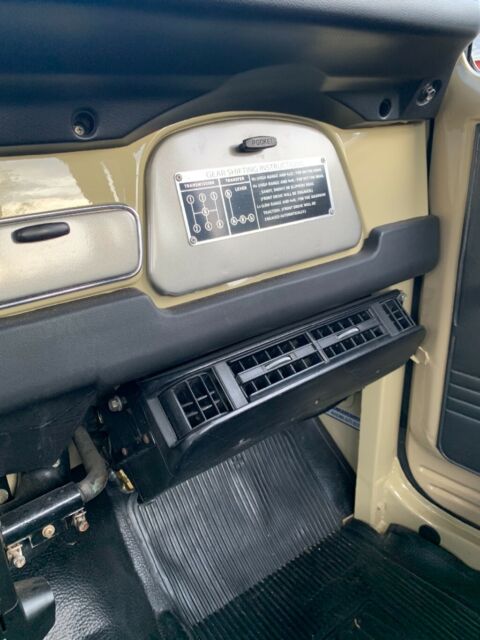 1977 Tan Toyota Land Cruiser Hatchback