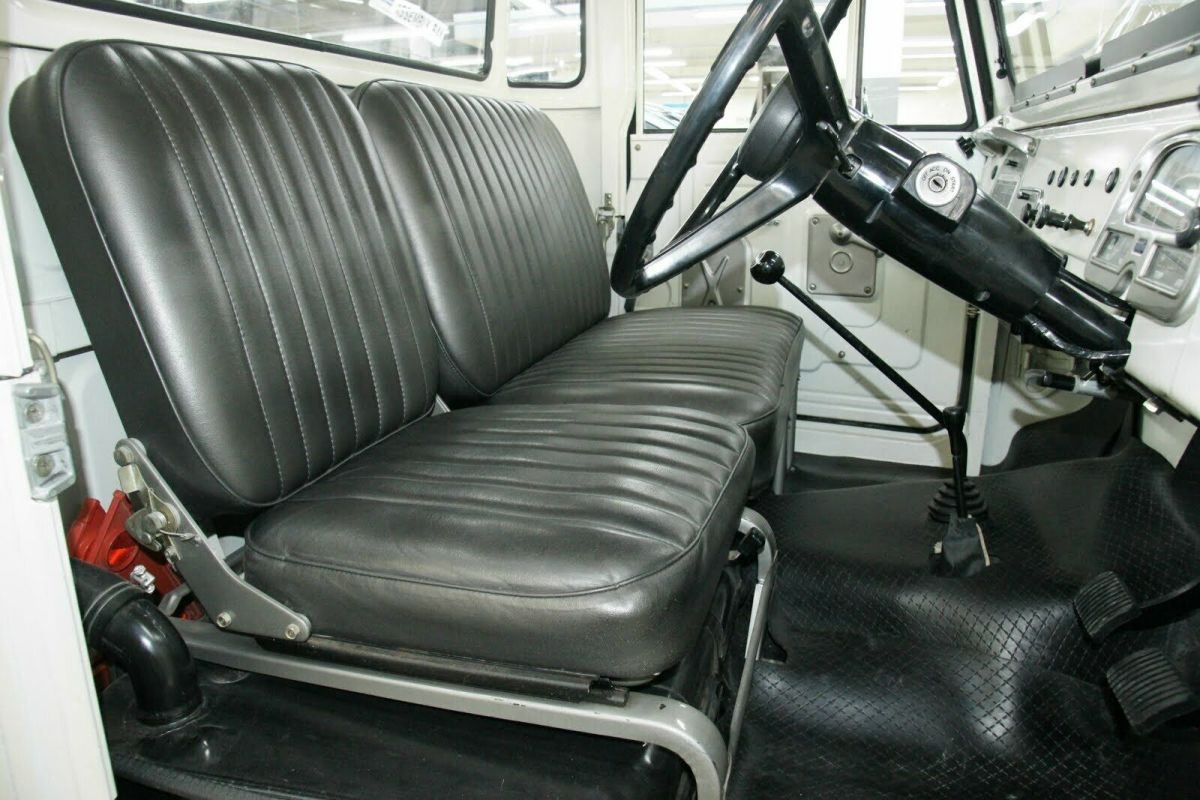 1972 White Toyota Land Cruiser Cab & Chassis