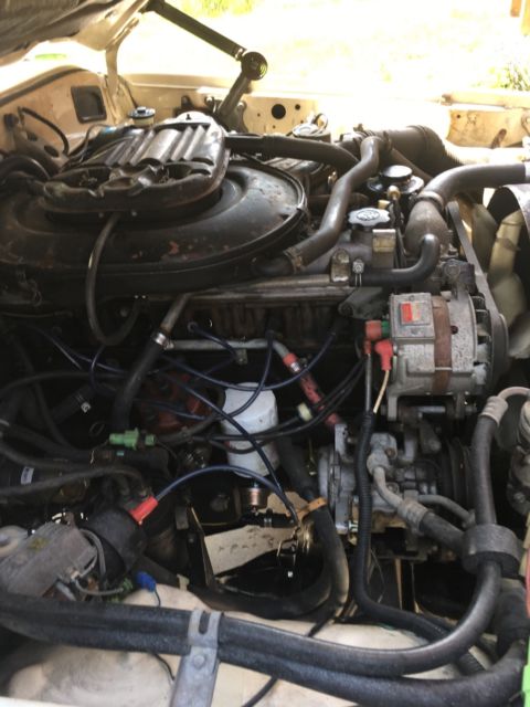 1984 White Toyota Land Cruiser SUV