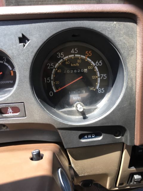 1984 White Toyota Land Cruiser SUV