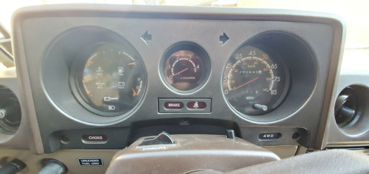 1983 White Toyota Land Cruiser SUV