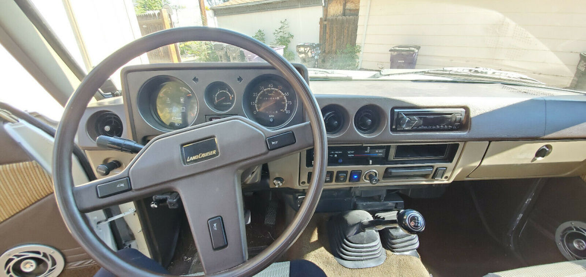 1983 White Toyota Land Cruiser SUV