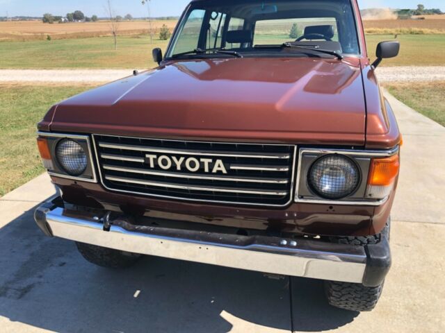 1984 Brown Toyota Land Cruiser