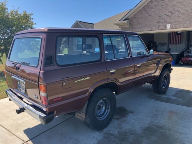 1984 Brown Toyota Land Cruiser