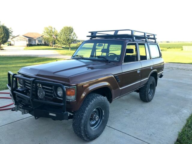 1984 Brown Toyota Land Cruiser