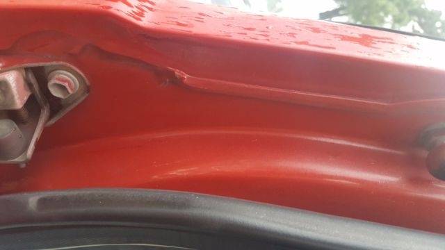 1988 Red Toyota Land Cruiser SUV