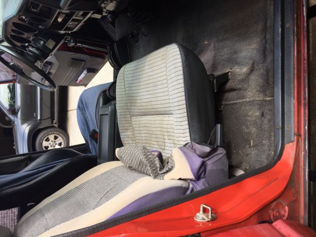 1988 Red Toyota Land Cruiser